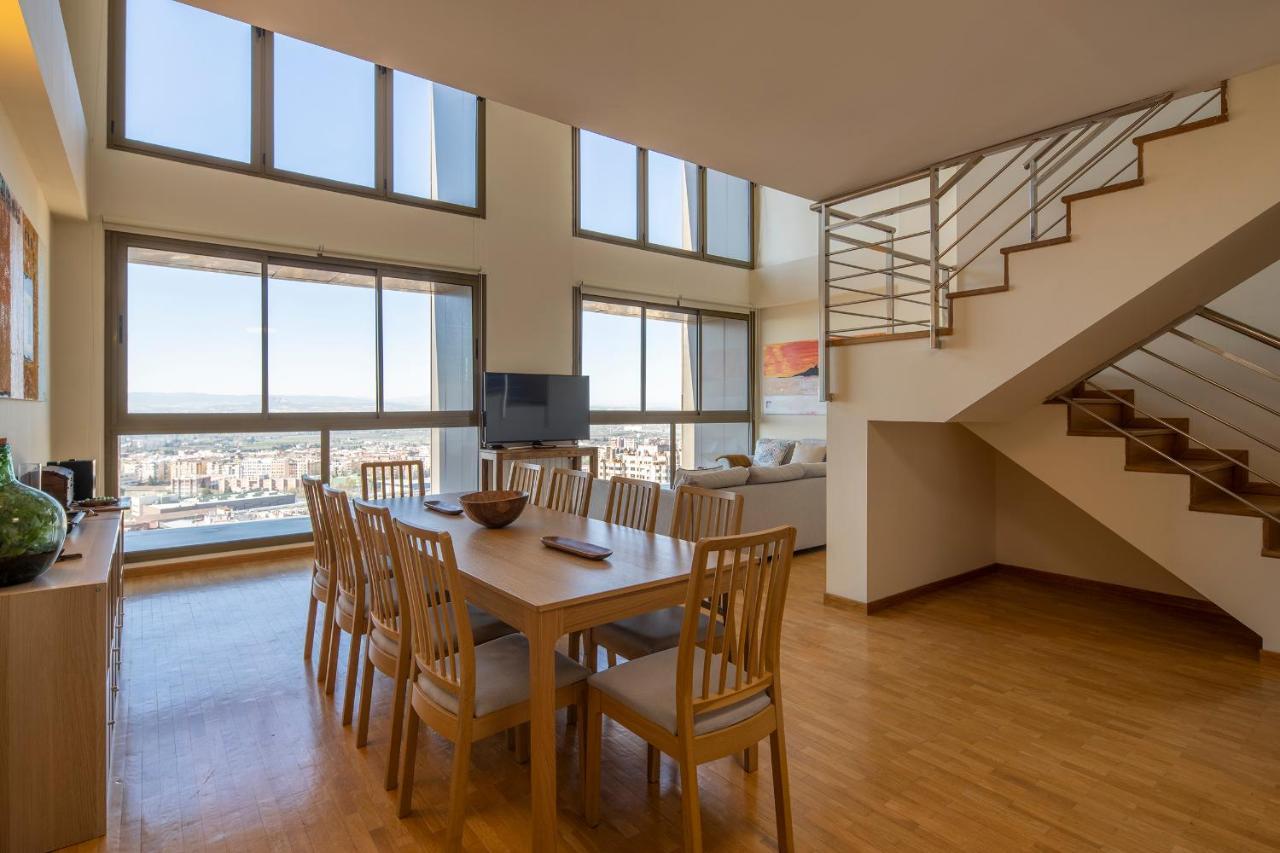 Atico Top Granada, Penthouse, 18-19Th Floor, City Centre, Views, Terrace, Free Parking Exterior foto