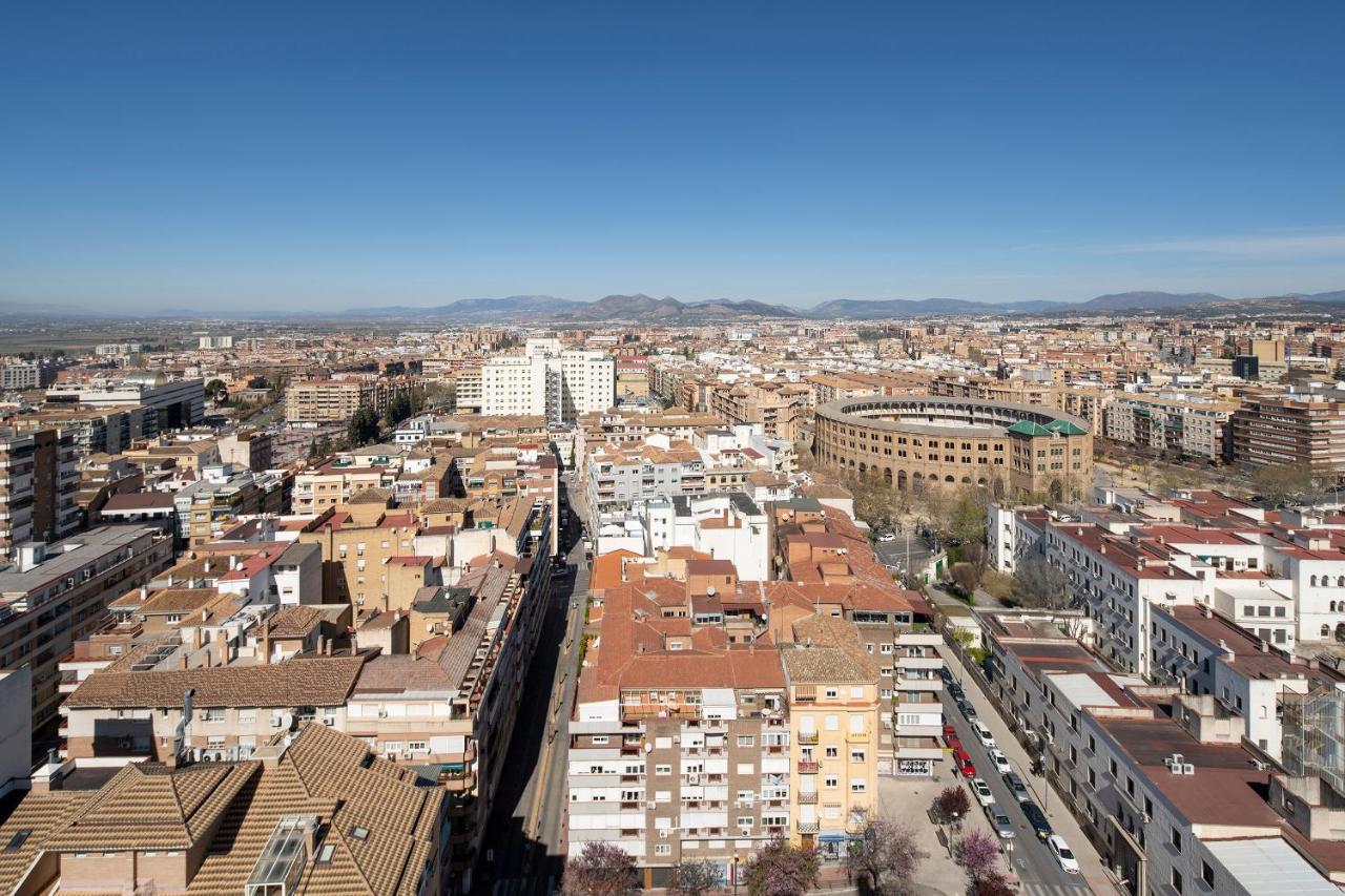 Atico Top Granada, Penthouse, 18-19Th Floor, City Centre, Views, Terrace, Free Parking Exterior foto